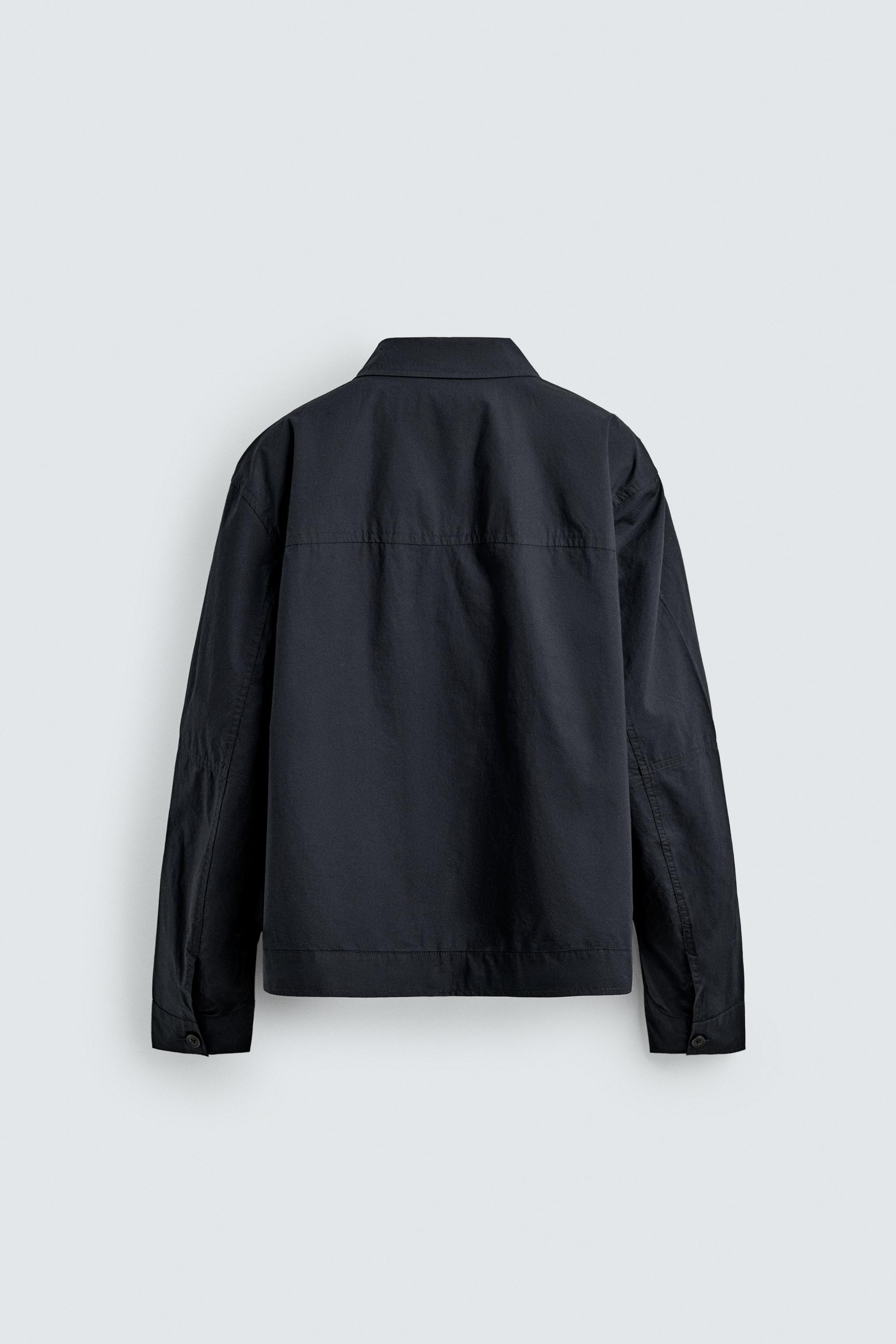 REGULAR FIT POPLIN OVERSHIRT